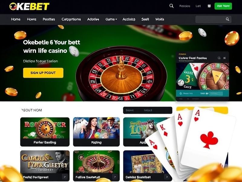 Welcome to OkeBet CC – your premier online destination for casino games, sports betting, and live dealer entertainment. Enjoy secure transactions and exclusive bonuses with real money gambling opportunities.